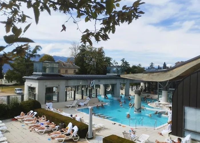 Hortensia 2 Etoiles Dans Maison De A 400m Du Centre * 艾克斯莱班